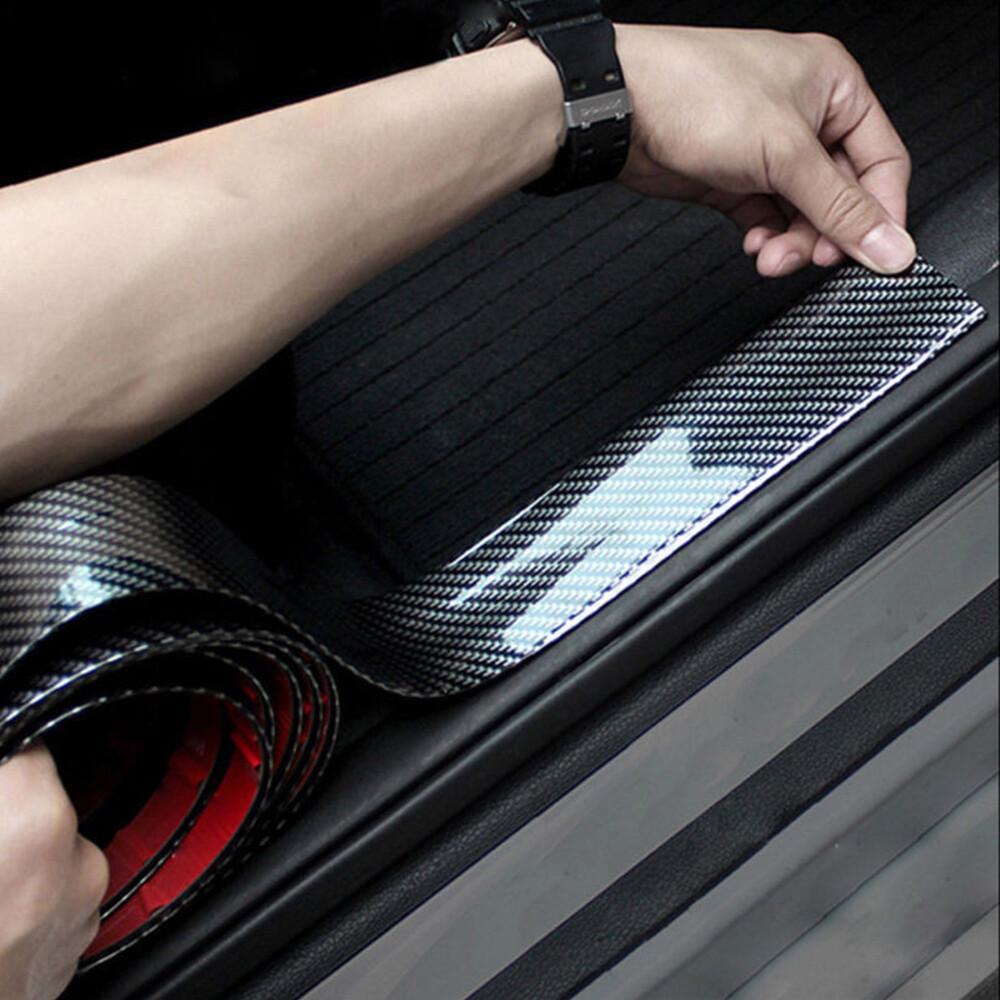 Universal Car Parts Door Sill Protector Rubber Sticker Edge Guard Strip Rubber