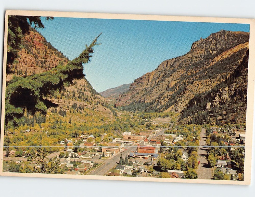 Postcard Ouray Colorado USA