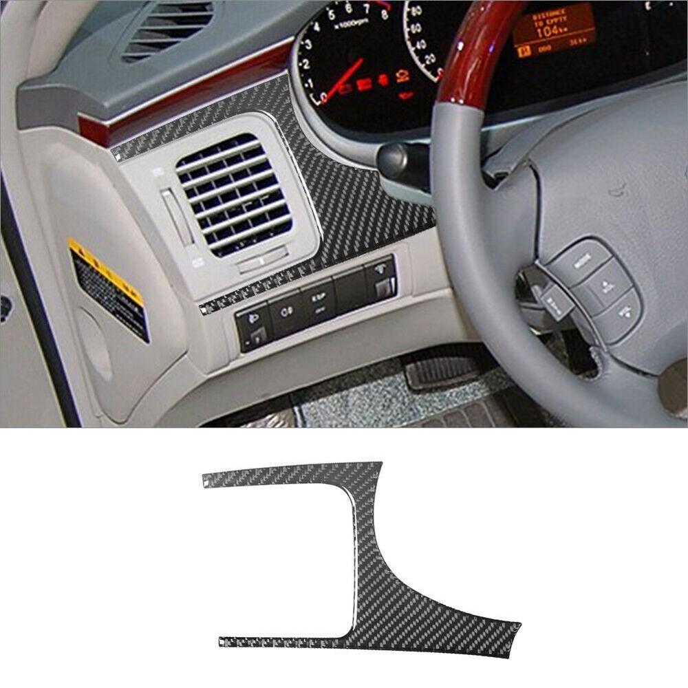 Hyundai Azera 2006-2011 Carbon Fiber Driver Side Dashboard Cover Trim