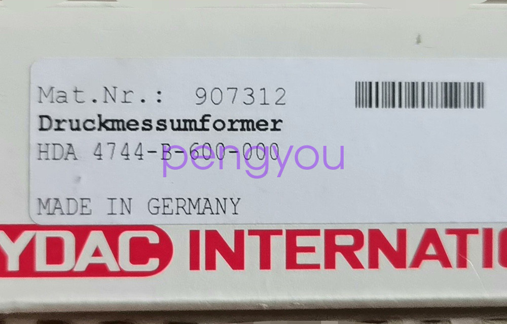 1PC HYDAC HDA 4744-B-600-000 Pressure Switch Brand new Fedex or DHL
