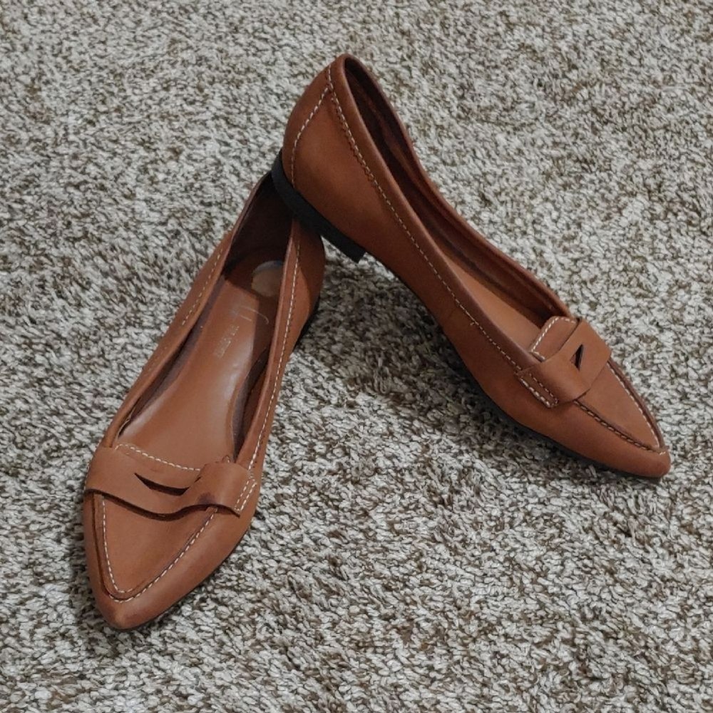 Franco Sarto Women's Brown Loafers Size 6.5