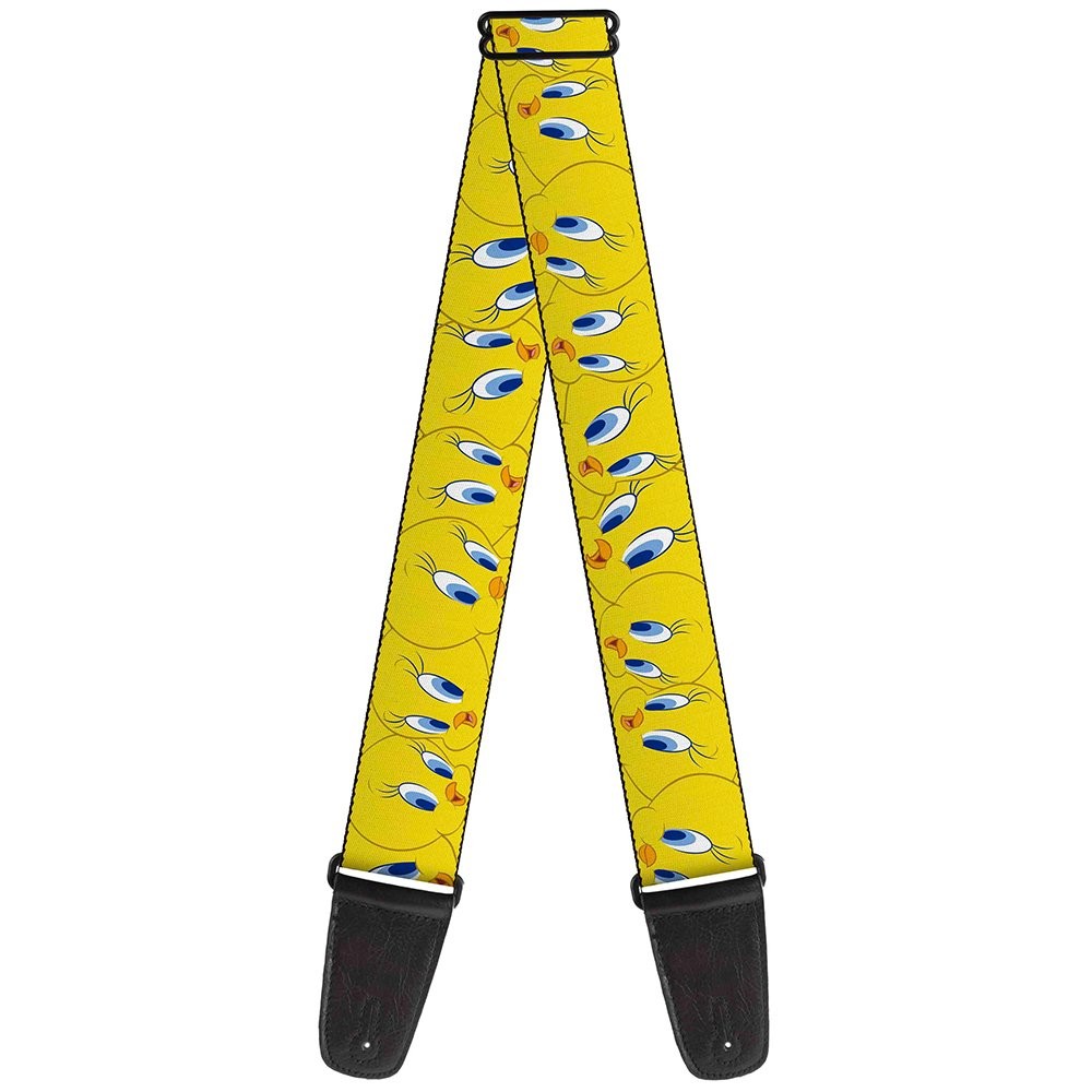 Guitar Strap - Tweety Bird Expressions Yellow ACC NEWAnother great item from Rarewaves USA | Free delivery!