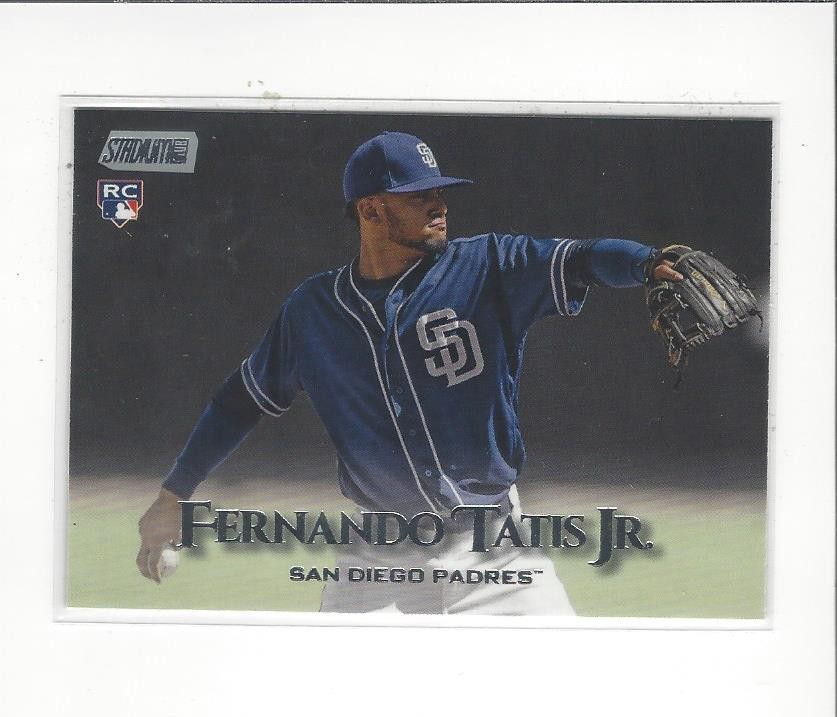 2019 Stadium Club #88 Fernando Tatis Jr. RC Rookie Padres