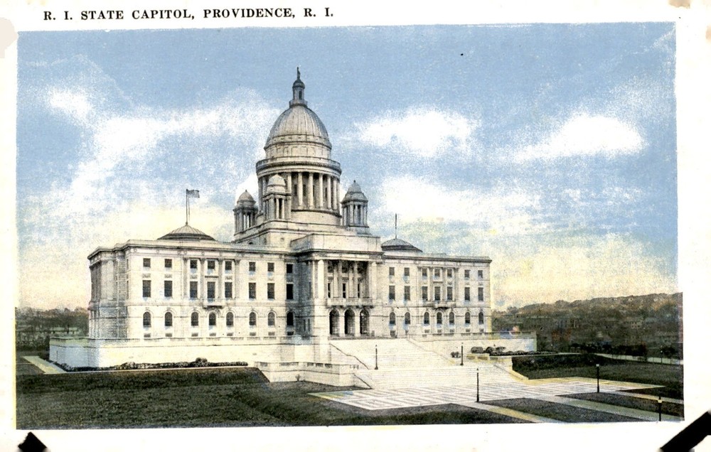 Rhode Island State Capitol, Providence Postcard