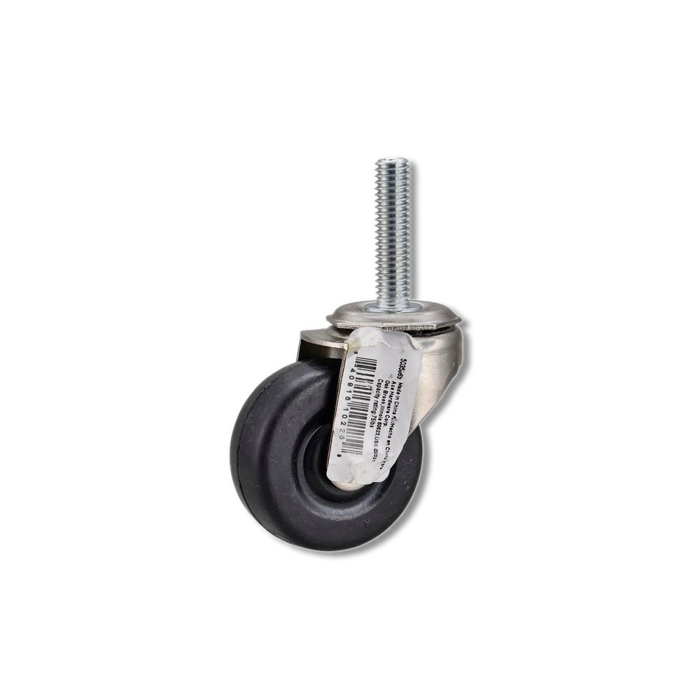 Projex 2 in Swivel Soft Rubber Caster 75 lb 9194