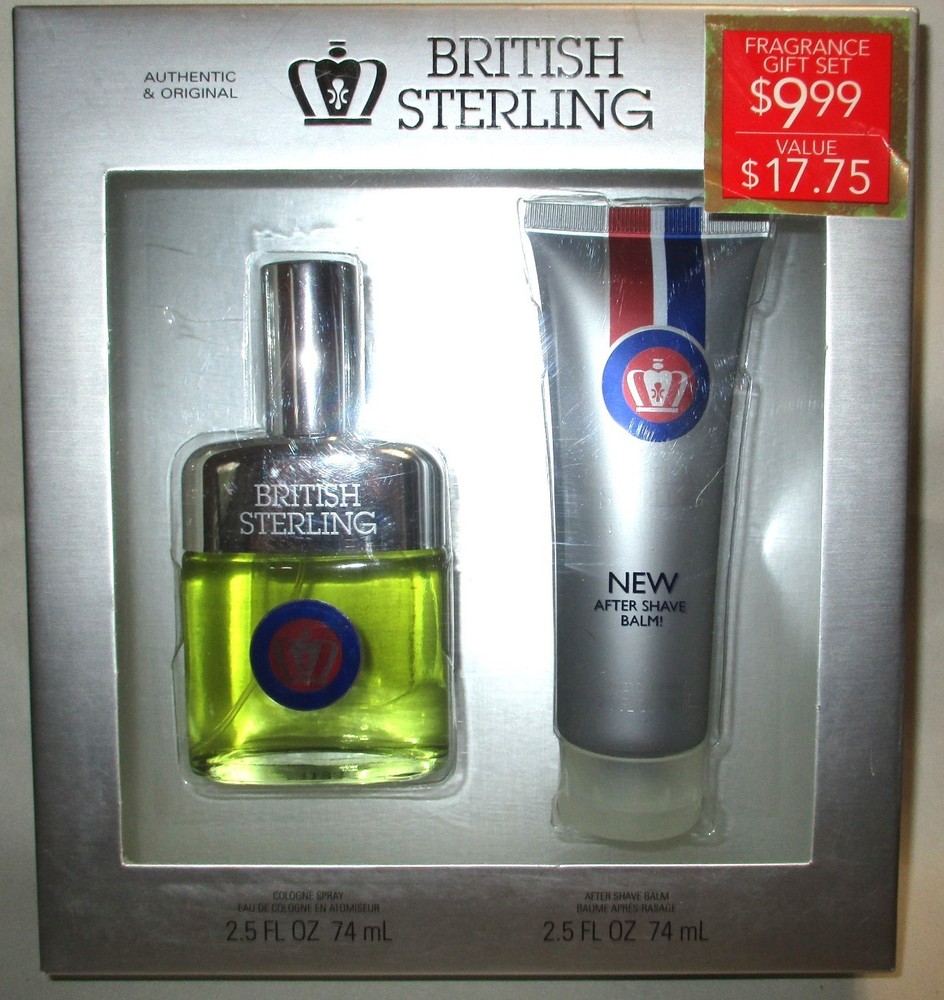 British Sterling 2.5 Oz Cologne Spray & 2.5