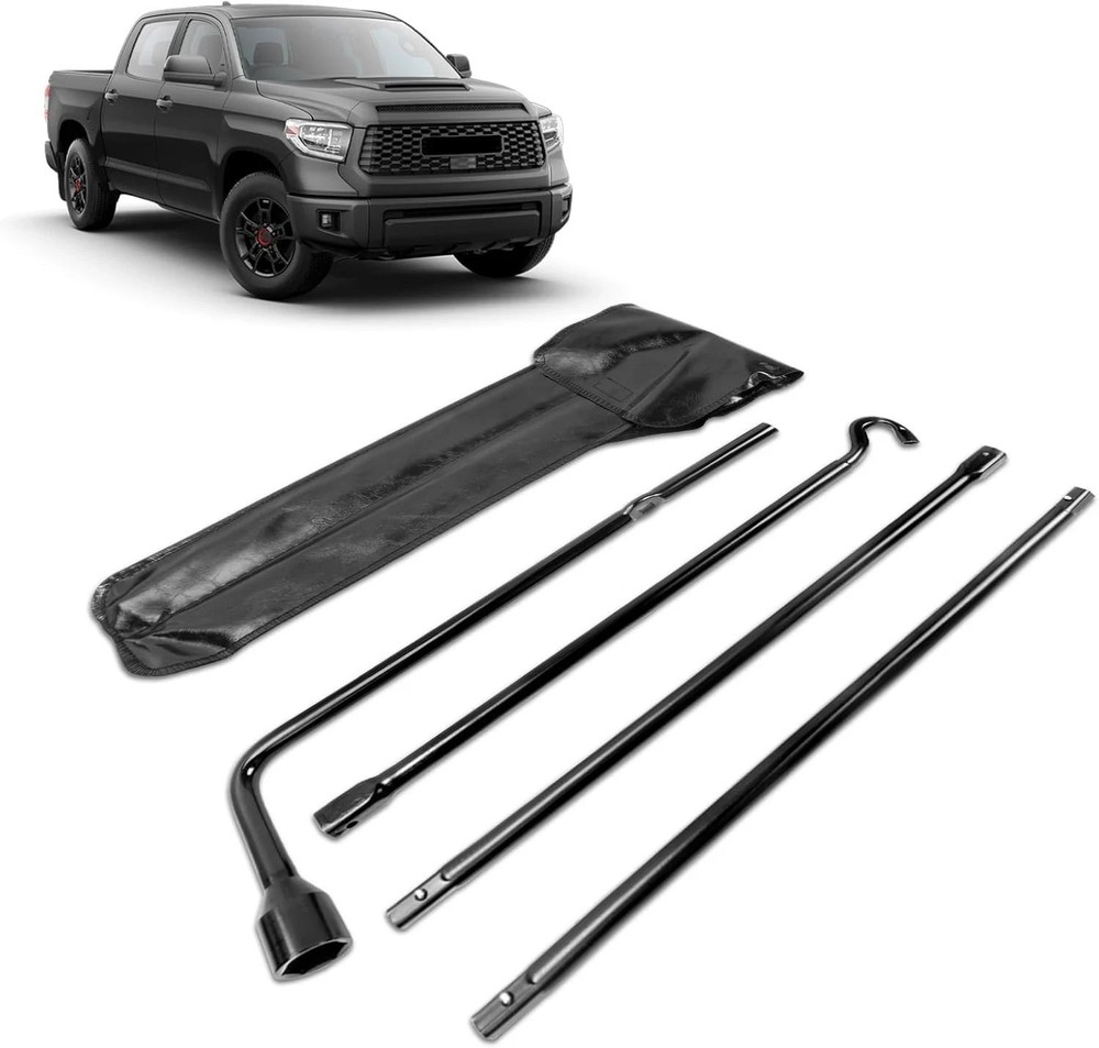 Spare Tire Tool Kit with Jack Handle and Wheel Lug 07-21 Tundra Sequoia