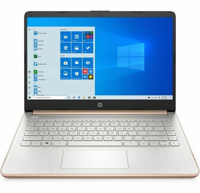 HP 47X82UAABA 14 inch Intel Celeron 64 GB 1.10 GHz Gold Notebook/Laptop with 4 GB RAM