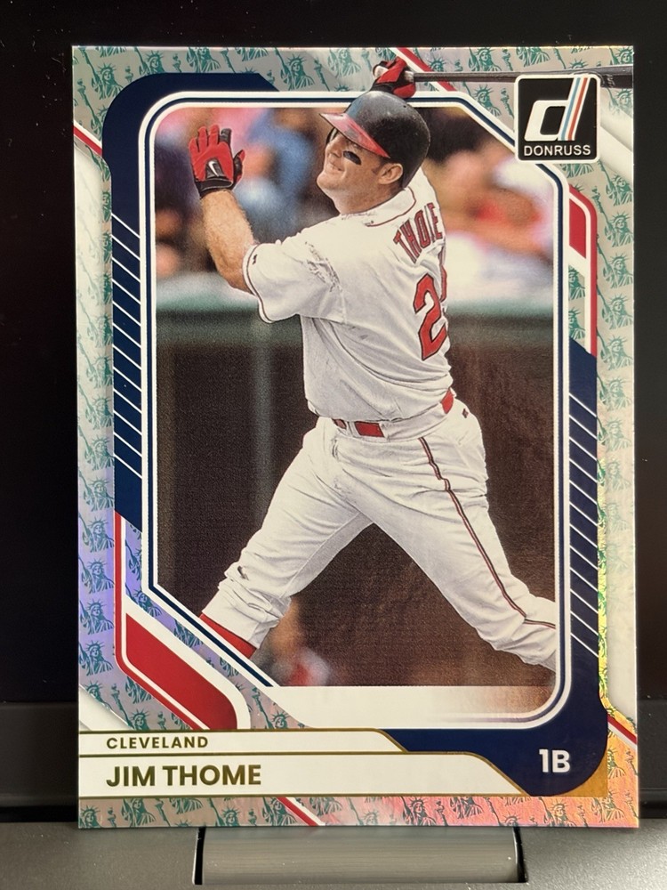 2026 Donruss Baseball Liberty Foil Parallel Exclusive Jim Thome