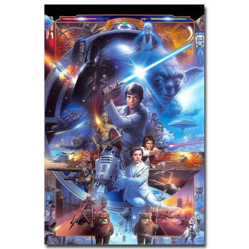 82329 Star Wars Classic Wall Print Poster US