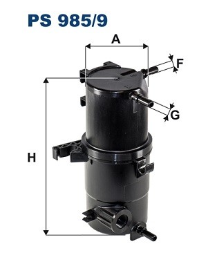 PS 985/9 FILTRON fuel filter for VW