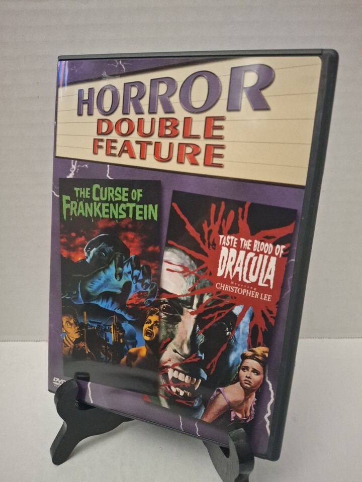 The Curse of Frankenstein / Taste the Blood of Dracula (DVD, 1957)CLASSIC HORROR