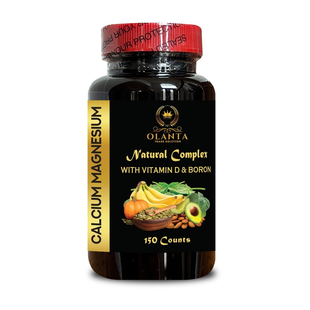 CALCIUM MAGNESIUM SUPPLEMENT - Calcium Magnesium & Boron, Energy production - 1B