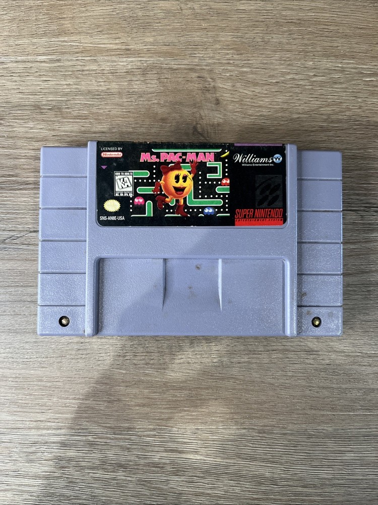 Ms. Pac-Man (Super Nintendo Entertainment System, 1996)