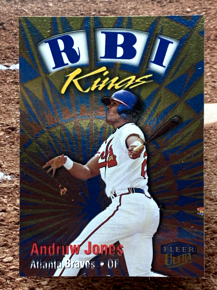 Andruw Jones 1999 Fleer Ultra RBI Kings #17 RK Atlanta Braves
