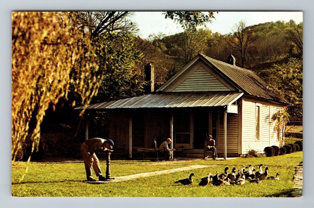 Lynchburg TN-Tennessee, Jack Daniel's Old Office, Vintage Postcard