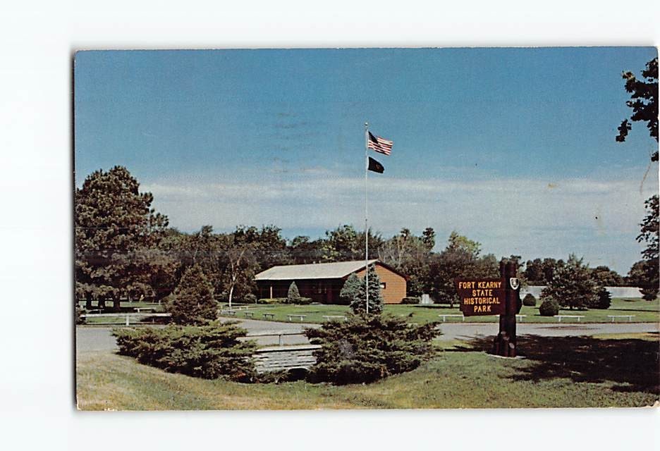 Postcard Fort Kearny State Historical Park Kearney Nebraska USA