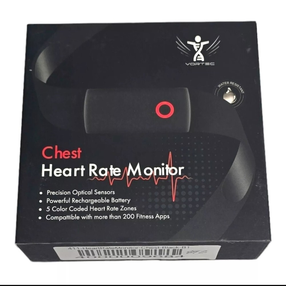 Chest Heart Rate Monitor Bluetooth, Wrk Garmin, Compatible With 200+  Fitness Ap