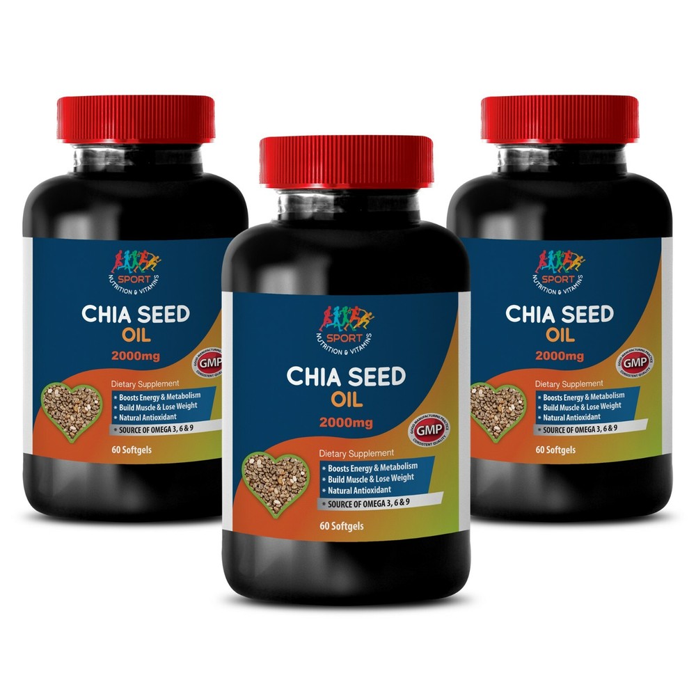 multivitamin and mineral - CHIA SEED OIL 2000mg - appetite suppressant 3B