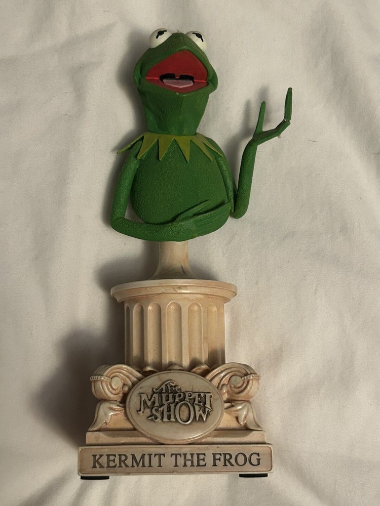 2002 Signed Sideshow Kermit Frog Statue Missing 2 Fingers Numbered Edition  