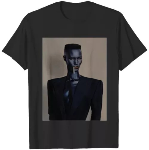 Grace Jones Singer Unisex Short Sleeve T-Shirt Vintage Style