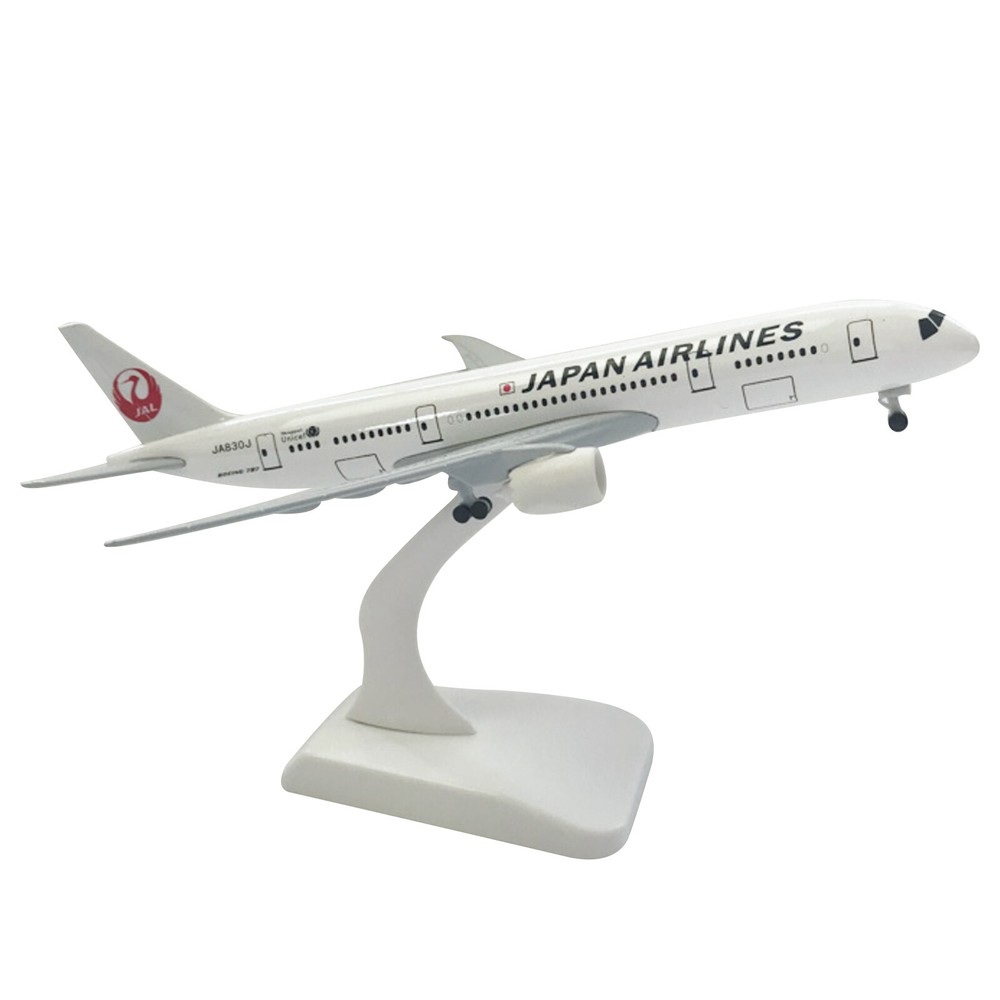 Retro 1:300 Japan B787 Model Plane Alloy Diecast Airplane Model Aircraft Decor a