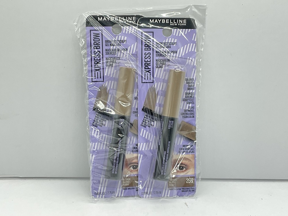 Maybelline Brow Mascara 2-Pack in 250 Blonde for Natural Brows