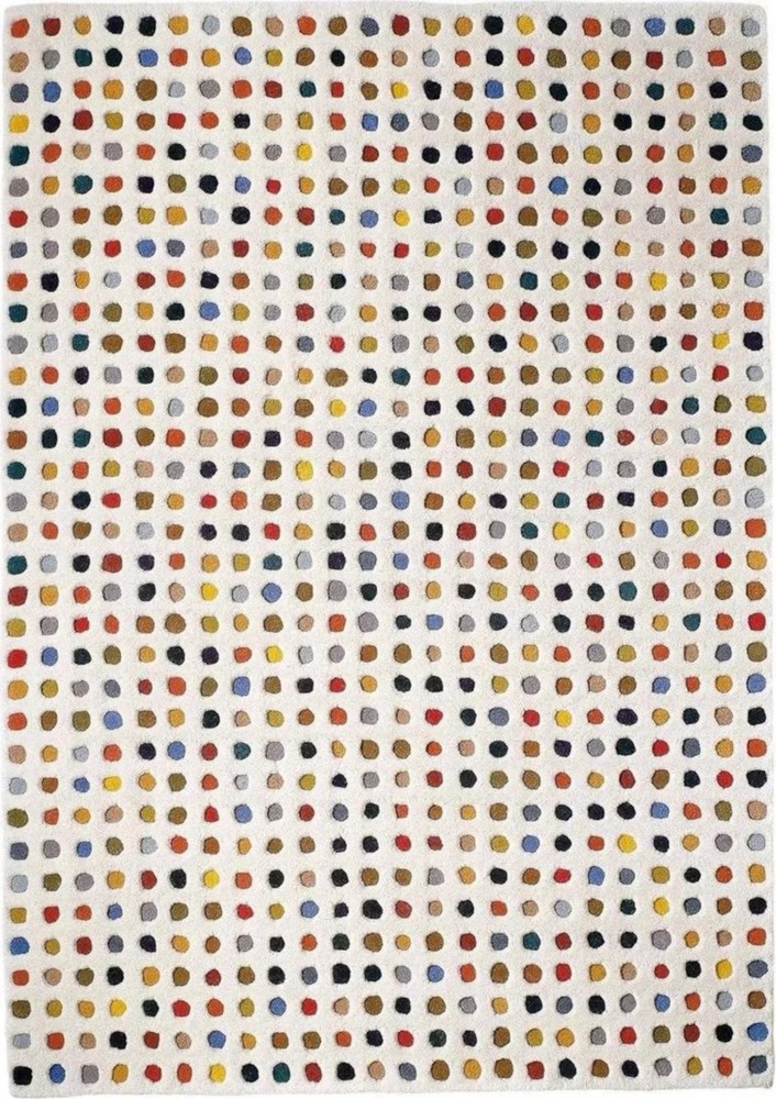 New Modern Multicolor Hand Tufted 100% Wool Rug Design Handmade Area Carpet Rug