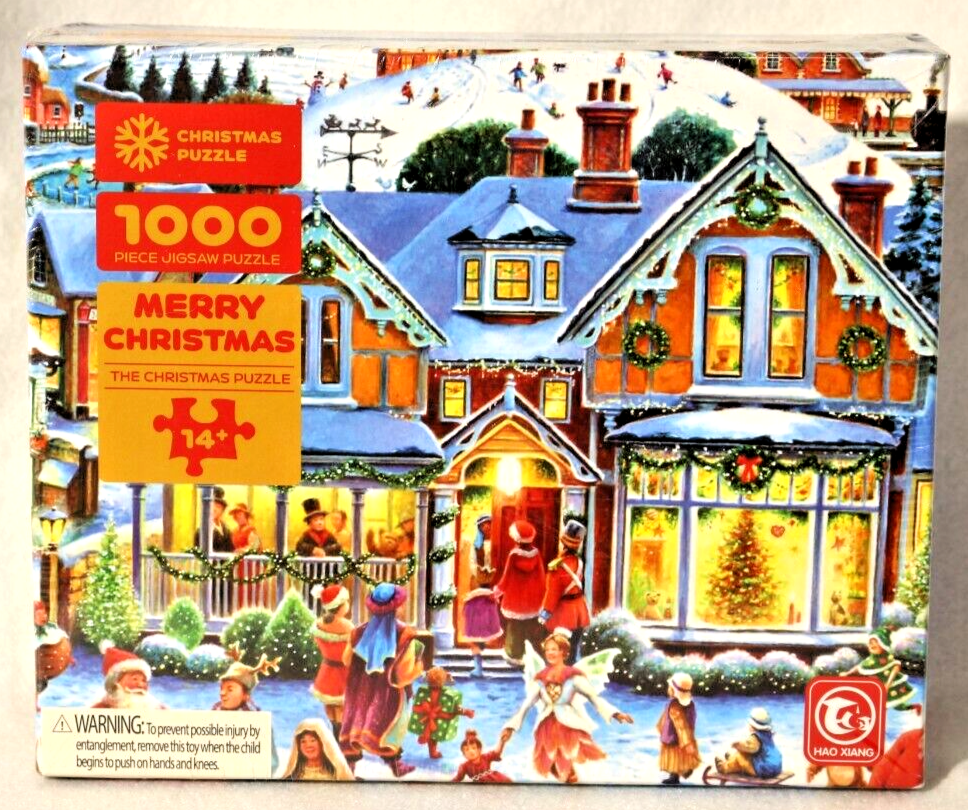 New Hao Xiang 1000 pc Merry Christmas Jigsaw Puzzle 28