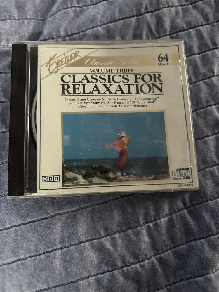 Classics For Relaxation Vol.3 Cd(MOZART,TCHAIKOVSKY,etc..)