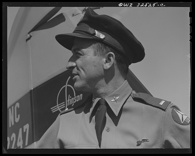 Bar Harbor Maine 1943 Civil Air Patrol Coastal Patrol No. 20 Officer Portrait