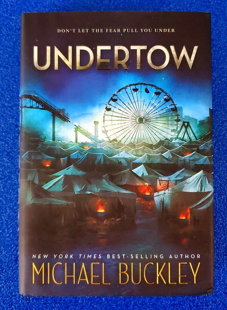 Undertow Hardcover Don't Let The Fear Pull You Under Fiction Story Free Shipping