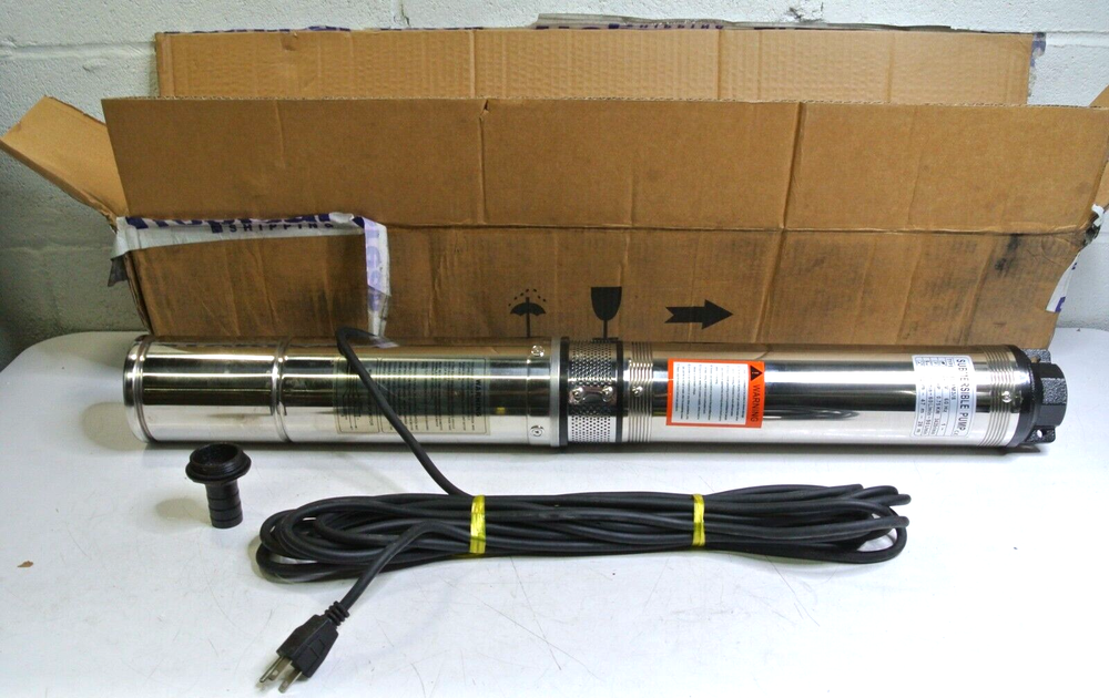 Submersible Pump 4SDM3/8 220v 60Hz 1HP