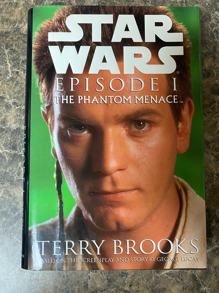 Phantom Menace by Terry Brooks (1999, Hardcover)