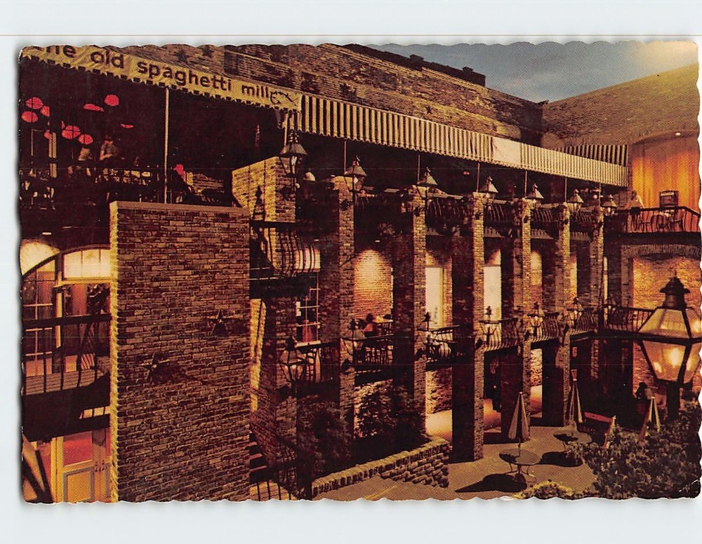 Postcard Kenney's Alley Underground Atlanta Georgia USA