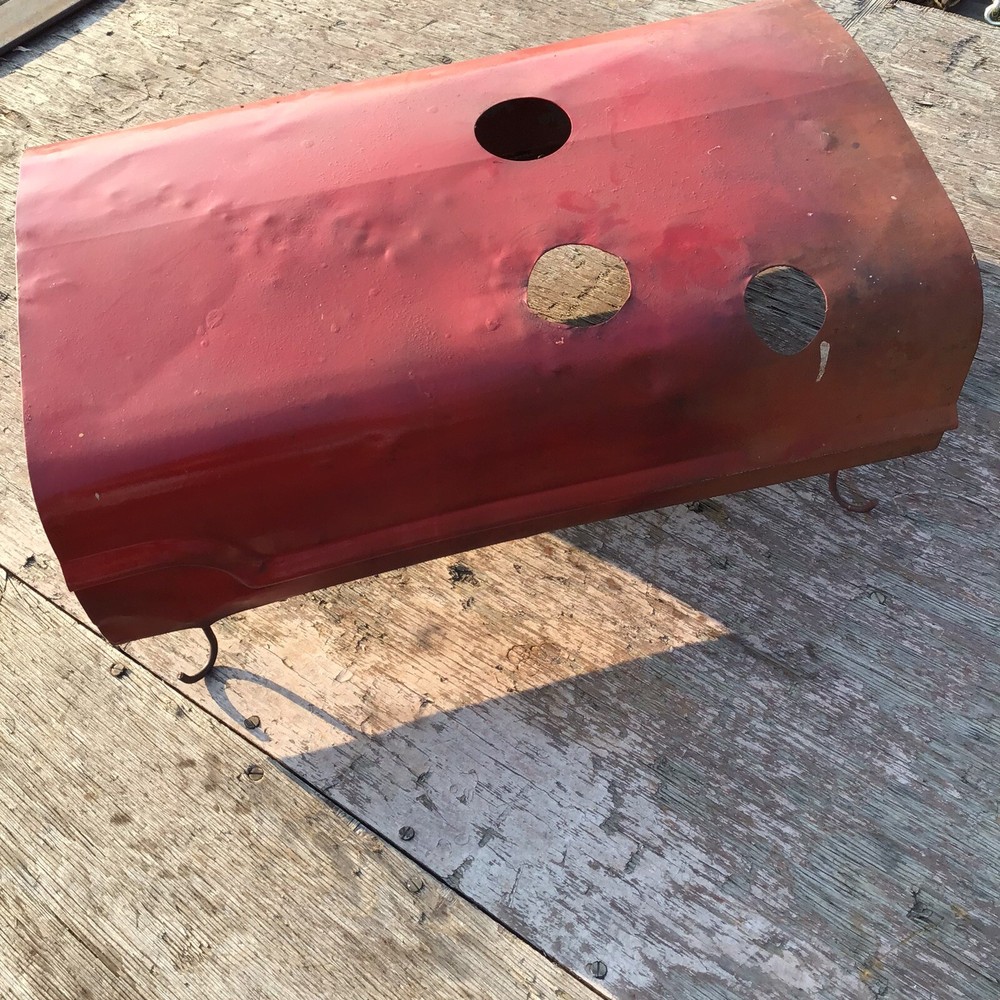 Farmall C Super SC tractor Original IH engine motor hood cover panel