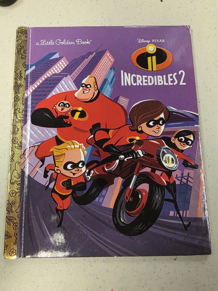 Incredibles 2 Little Golden Book (Disney/Pixar Incredibles 2) by Suzanne Francis