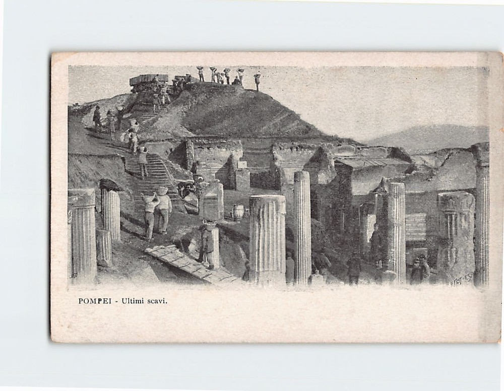 Postcard House of the Vettii Pompeii Italy