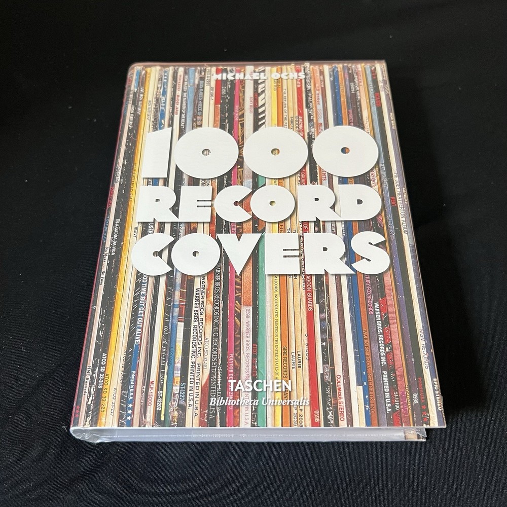 1000 Record Covers by Michael Ochs (English) Hardcover Book SEALED NEW