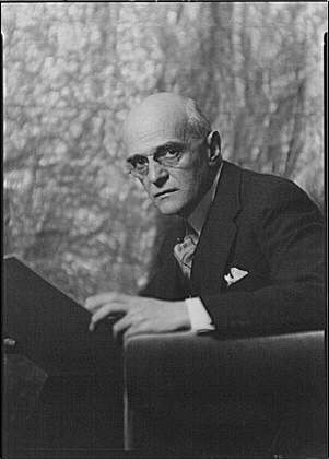 Photo:Antonio Argnani Portrait 1927 Bald Man Eyeglasses Studio Photograph