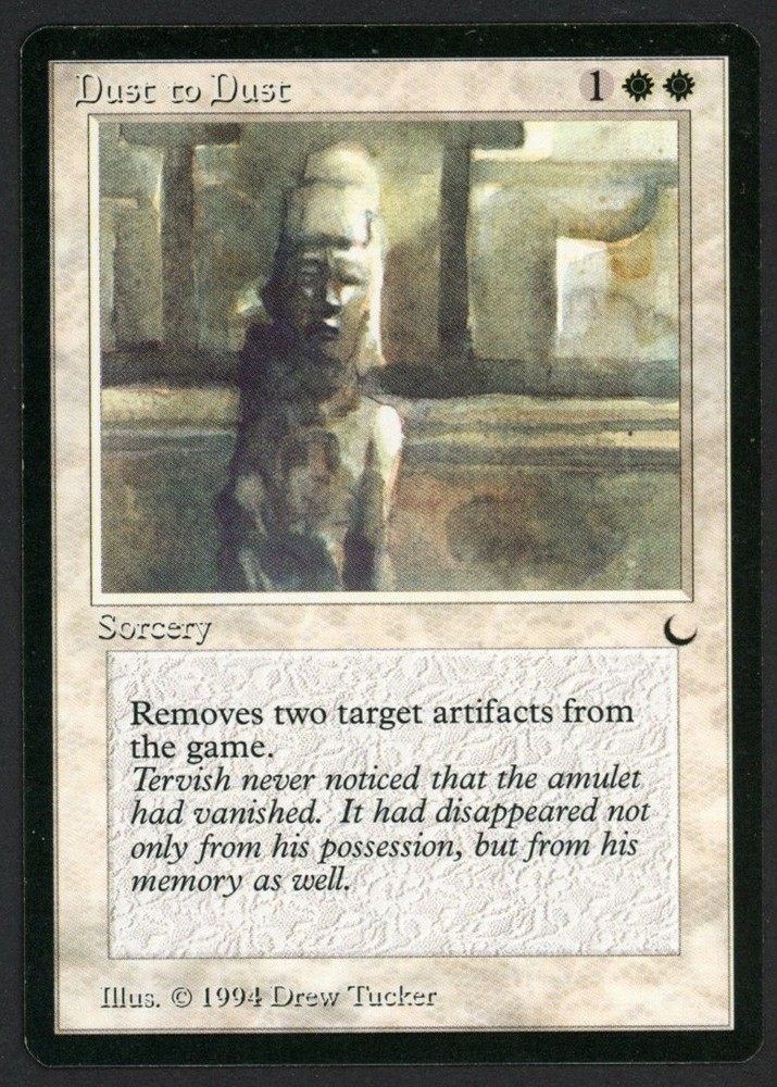 ***Dust to Dust*** MTG The Dark Magic Kid Icarus