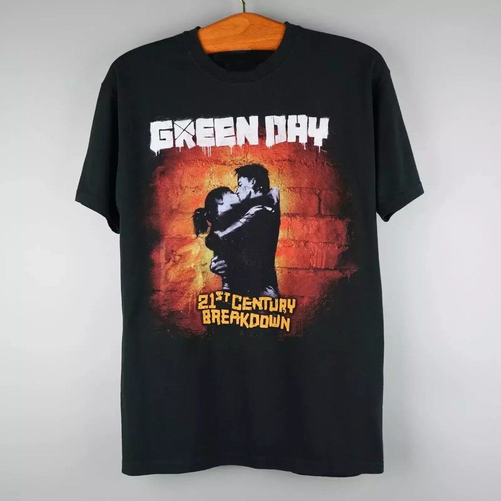 Green Day 21 St Century Breakdown Rock Band Music Unisex TShirt S-5XL
