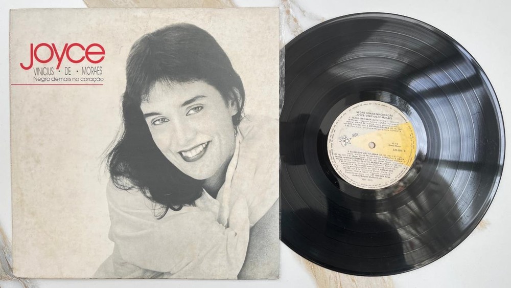 JOYCE Negro Demais De Coracao BRAZIL BOSSA NOVA VOCALS LP HEAR