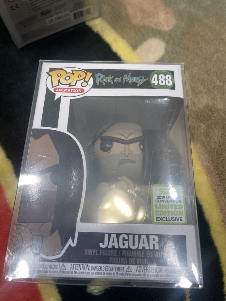 Funko Pop! Animation Rick and Morty Jaguar #488 Vinyl Figure 2019 Spring Excl