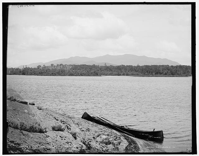 Photo:Long Lake from near Island House, Adirondack Mts., N.Y.