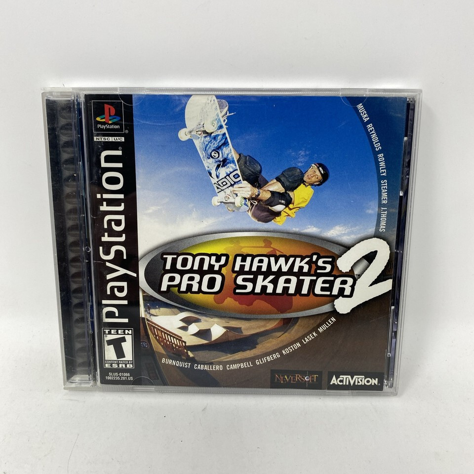 Tony Hawk's Pro Skater 2 - Sony PlayStation 1 PS1 Tested Excellent Refurbished