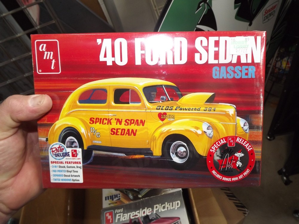 AMT 40 Ford sedan gasser Model KIT NIB sealed
