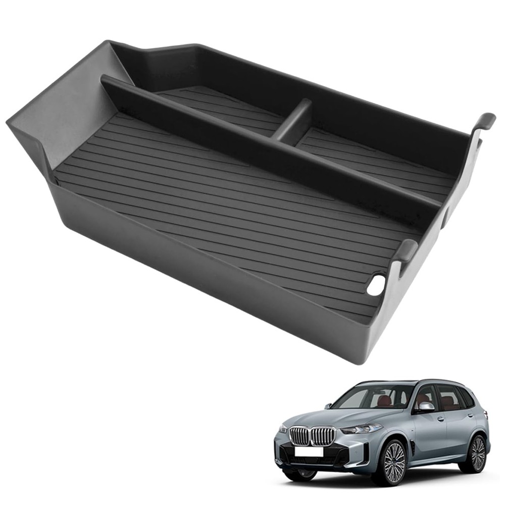 For 2025-2026 BMW X3 Accessories Center Console Armrest Storage Box Organizer