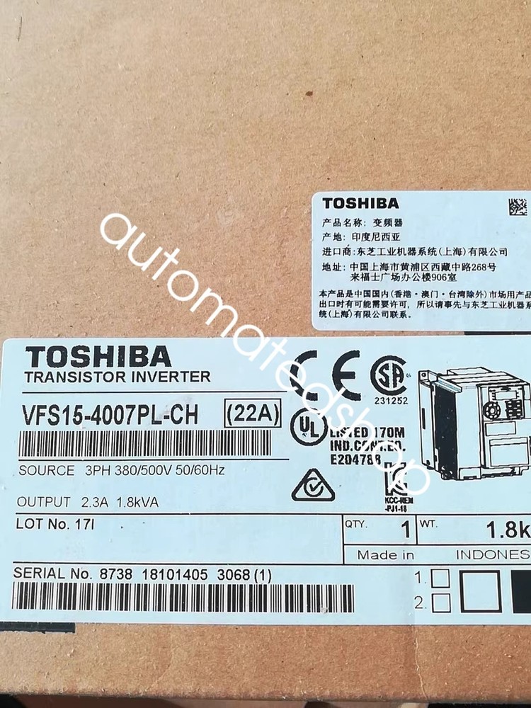 1PC NEW VFS15-4007PL-CH frequency converter Shipping DHL or FedEX