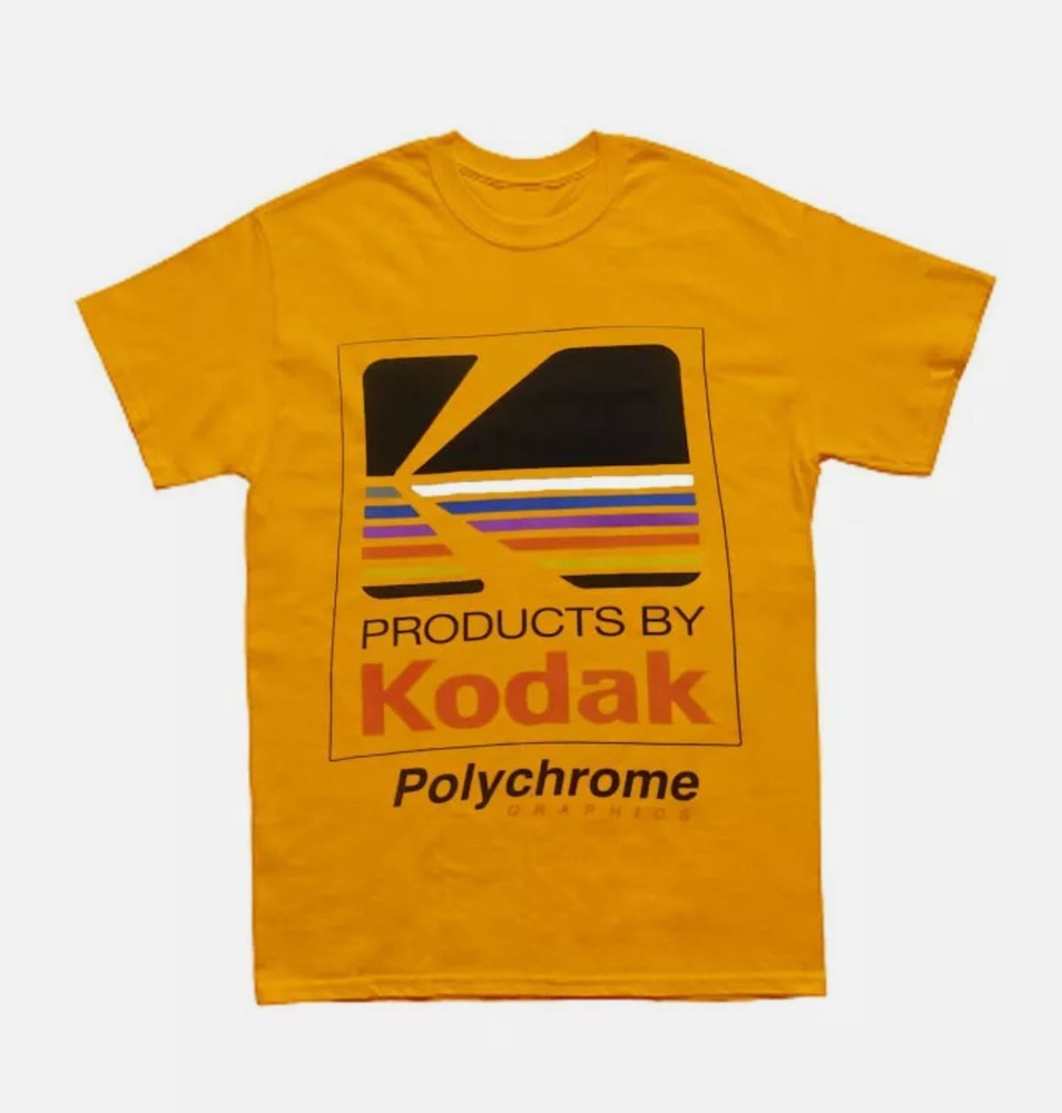 Kodak Camera Polychrome Graphics unisex t-shirt